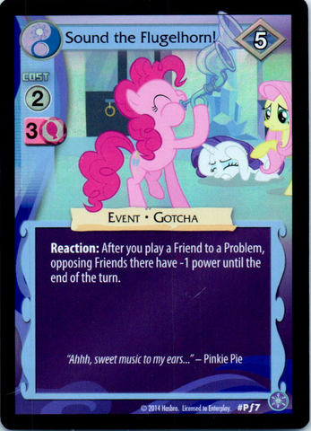 MLP CCG Crystal Games PF7 Sound the Flugelhorn