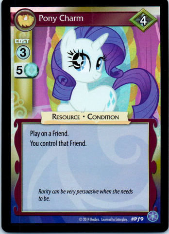 MLP CCG Crystal Games PF9 Pony Charm