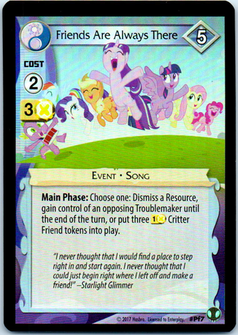 MLP CCG DoE PF7 Friends Are Always There