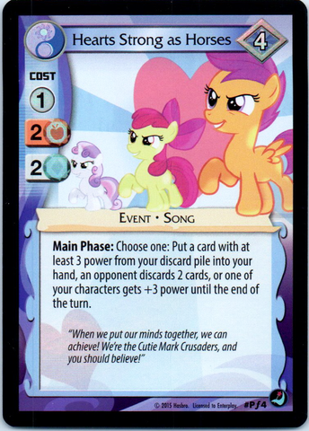 MLP CCG High Magic PF4 Heart Strong as a House