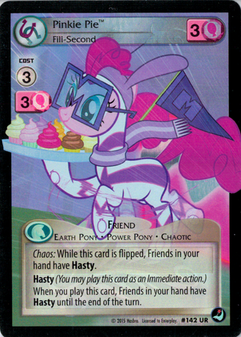 MLP CCG High Magic 142 UR Pinkie Pie Fili-Second
