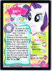 MLP Series 1 #F40 Rarity Bronycon Exclusive Card