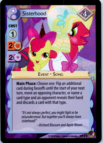 MLP CCG Marks In Time PF3 Sisterhoof