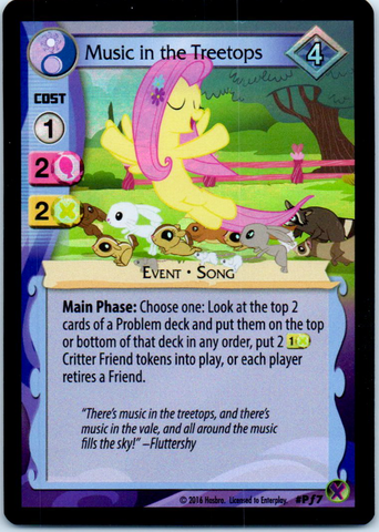 MLP CCG Marks In Time PF7 Music from The Treetops