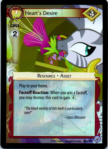 MLP CCG Premiere Pf19 Hearts Desire