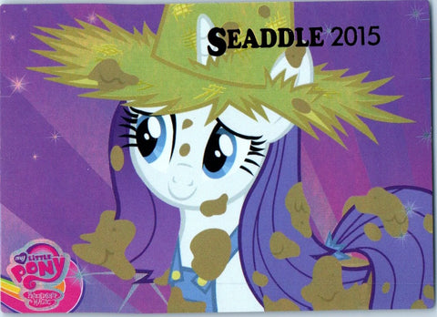 MLP Series 3 #F59 Rarity Stamped "Seaddle 2015"