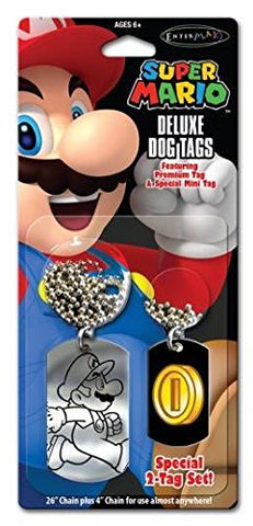 Super Mario Dog Tags - Deluxe Set