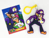 Super Mario Hanger with Trading Card Blind Bag