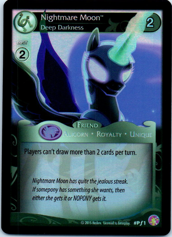 MLP CCG Absolute Discord PF1 Deep Darkness