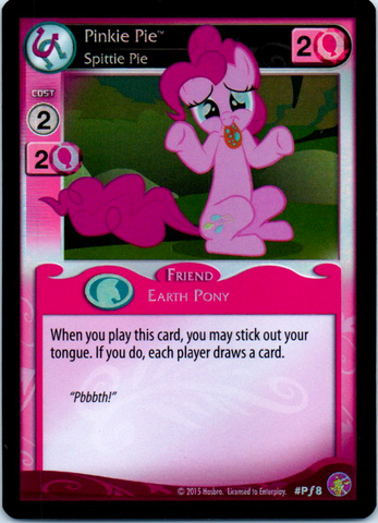 MLP CCG Absolute Discord PF8 Pinkie Pie Spittie Pie