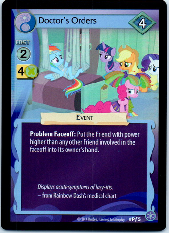 MLP CCG Crystal Games PF5 Doctors Orders