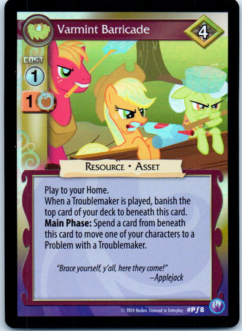 MLP CCG Canterlot Nights PF8 Varmint Barricade