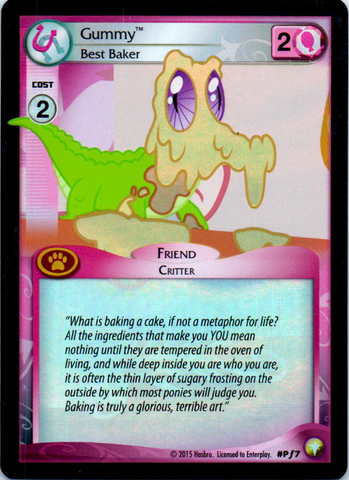 MLP CCG Equestrian Odysseys PF7 Gummy Best Baker