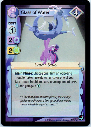 MLP CCG High Magic PF2 Glass of Water