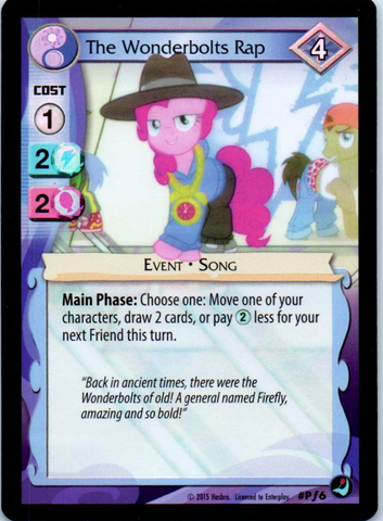 MLP CCG High Magic PF6 Wonderbolt Rap