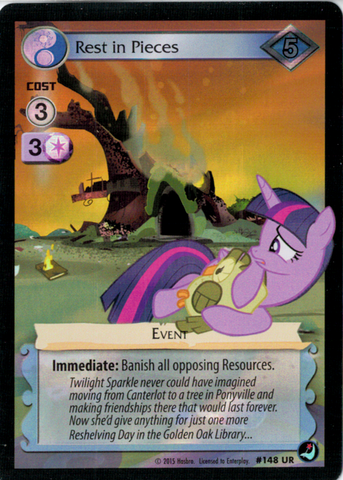 MLP CCG High Magic #148 UR Rest In Pieces