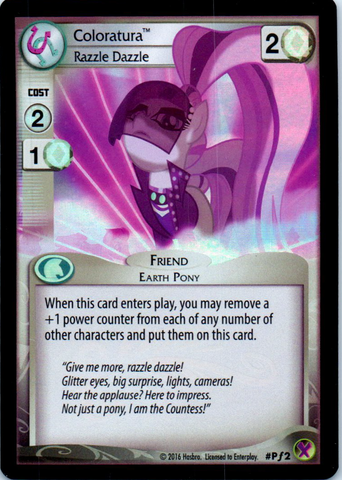 MLP CCG Marks In Time PF2 Coloratura