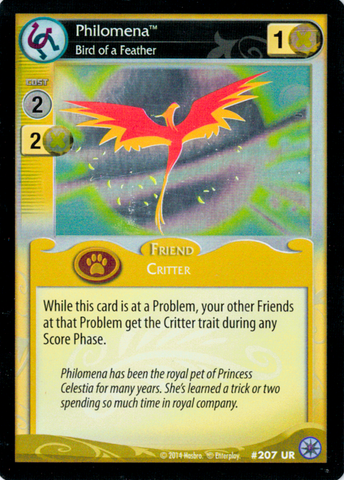 MLP CCG Premiere #207 UR Philomena, Bird of a Feather