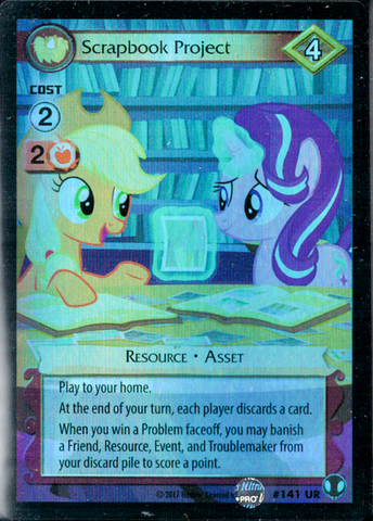 MLP CCG DoE #141 UR Scrapbook Project