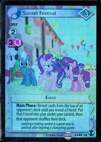 MLP CCG DoE #140 UR Sunset Festival