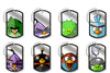 Angry Birds Space Dog Tag Pack