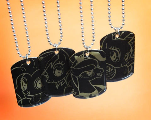 MLP Dog Tags - Golds From Series 1 Collection