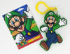 Super Mario Hanger with Trading Card Blind Bag