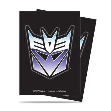 Transformers Card Sleeves - Decepticon Mask