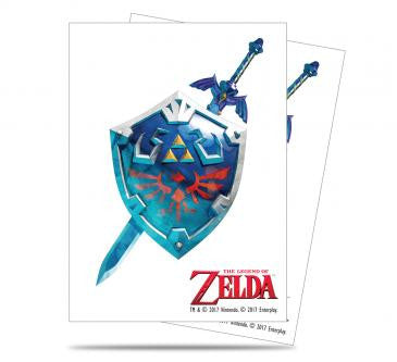Zelda Card Sleeves - Sword & Shield